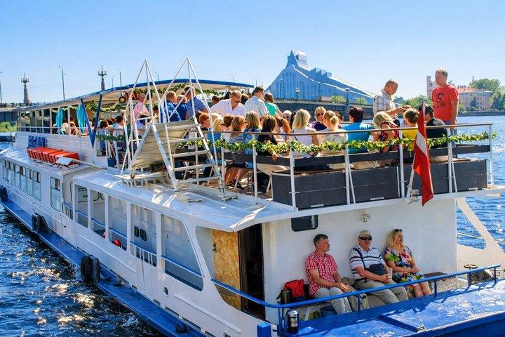 Top City Panorama Cruise With Bar & WiFi by boat Jelgava/Liepaja