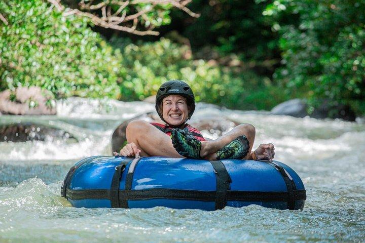 River Tubing and La Leona Waterfall Tour with Lunch