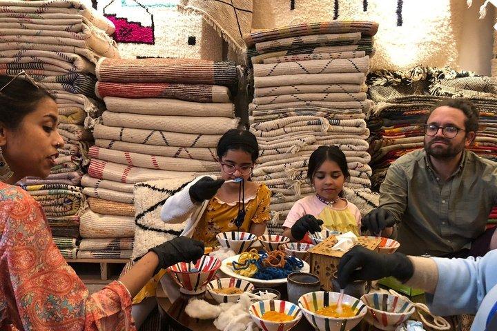 Marrakech: Private 2H - Berber Rugs Weaving Workshop