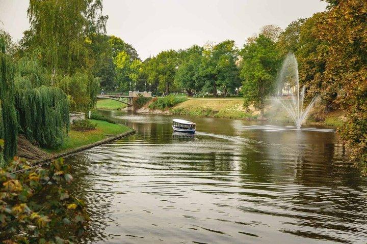 Riga Sightseeing by Canal Boat with Audio Guide
