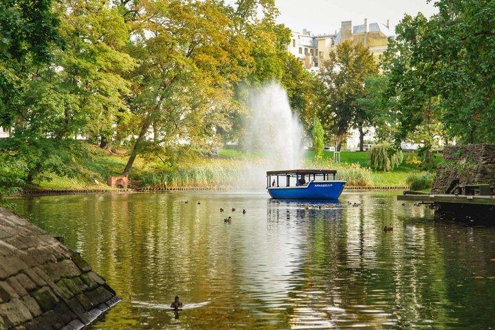 Riga Sightseeing by Canal Boat with Audio Guide