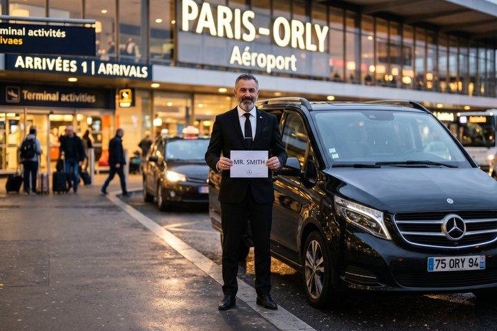 Paris: CDG/ORY Airport Private Roundtrip to Paris City Center