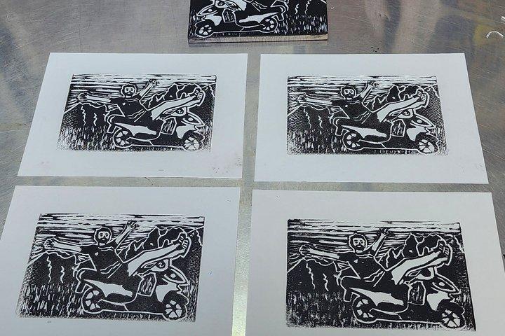 Block Printing Workshop in Cultural Capital Siem Reap