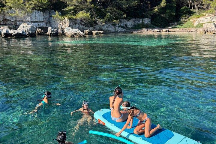 Golfe-Juan: Lerins Islands Boat Trip with Snorkel & Paddle