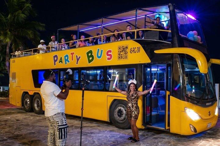 Cancun Party Bus Night Tour