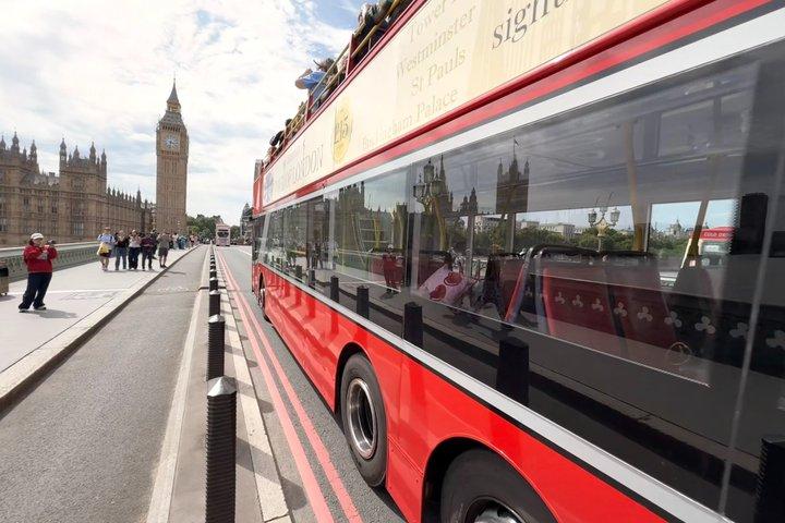 London Open Top Sightseeing Bus Tour with Live Guide