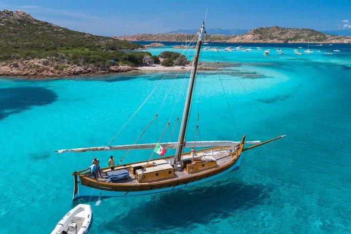 La Maddalena Full Day on a Vintage Sailing Ship