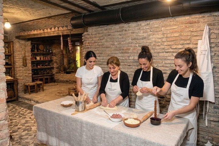 Tbilisi Georgian Cooking Class with Khinkali and Khachapuri