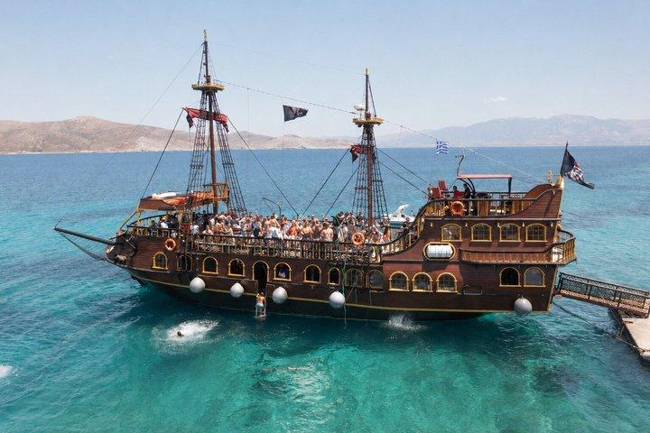 Barco De Pirata Cruise at 3 Islands in Kos