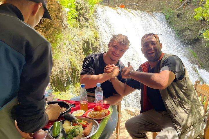 Akchour Waterfalls & Chefchaouen Day Trip with Tajine Experience