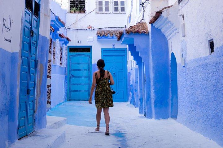 Akchour Waterfalls & Chefchaouen Day Trip with Tajine Experience