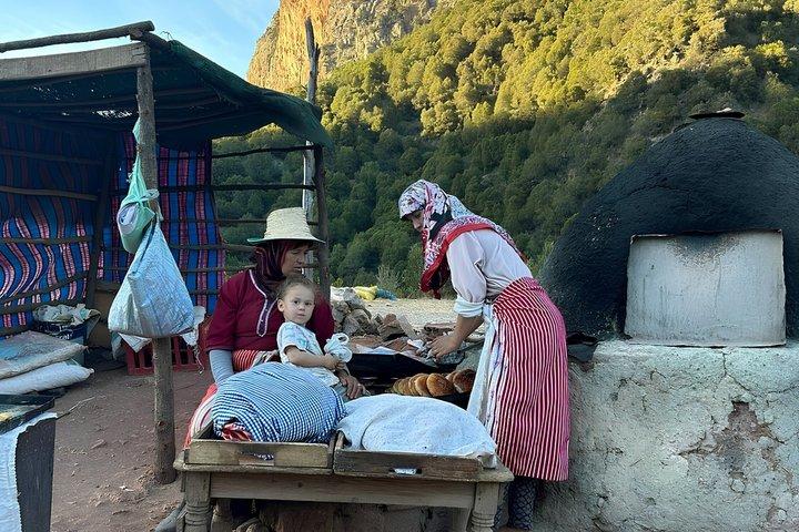 Akchour Waterfalls & Chefchaouen Day Trip with Tajine Experience