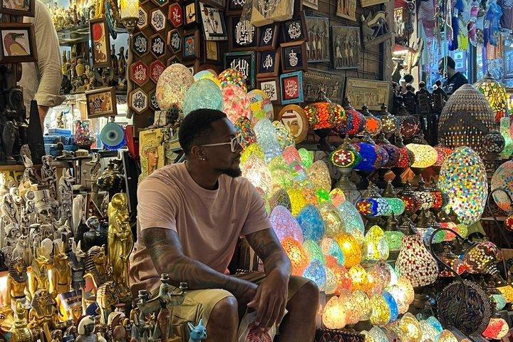 Cairo night tour : khan el khalili, dinner and a free felucca