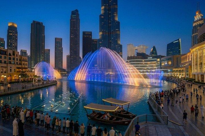 Dubai Fountain Show And Lake Ride