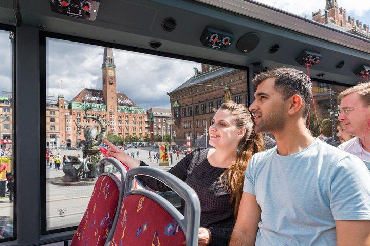 City Sightseeing Copenhagen HOHO Bus Tour + Bookable Boat Tour