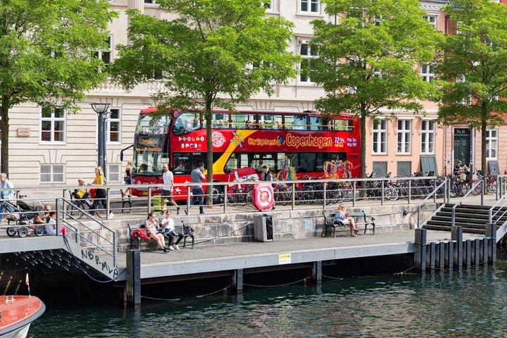 City Sightseeing Copenhagen HOHO Bus Tour + Bookable Boat Tour
