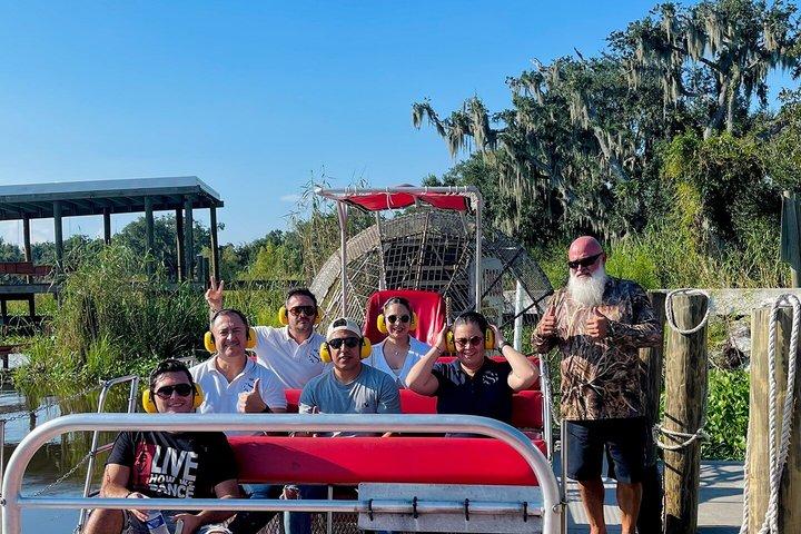 Airboat Ride with Optional Transportation from New Orleans