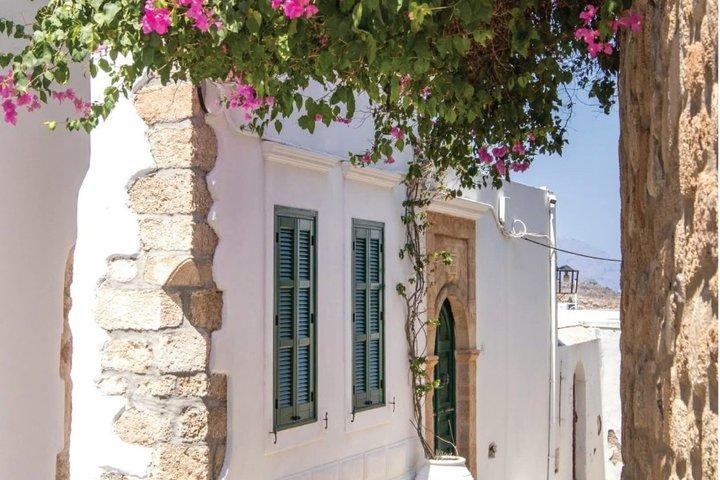 Faliraki: Lindos Boat Cruise with Swim stops & Free Time