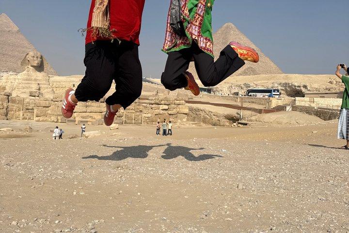Top Rated Giza Pyramids,Sphinx,Camel ride,lunch & inside pyramids