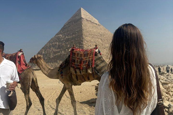 Top Rated Giza Pyramids,Sphinx,Camel ride,lunch & inside pyramids