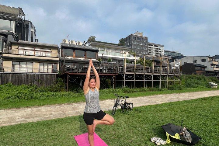 Yoga in the nature of Kyoto