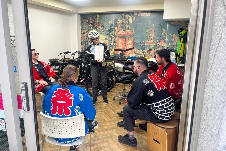 Explore Tokyo’s Must-See Spots by E-Bike – Small Group 3h Tour