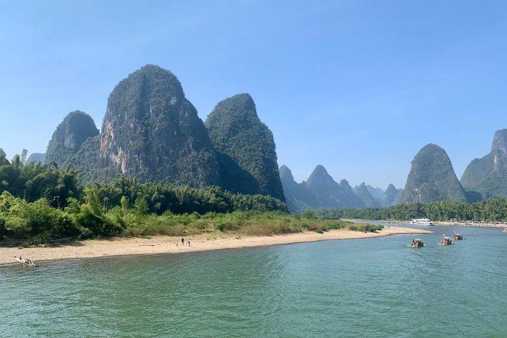 Li River Cruise ticket from Guilin to Yangshuo with pickup