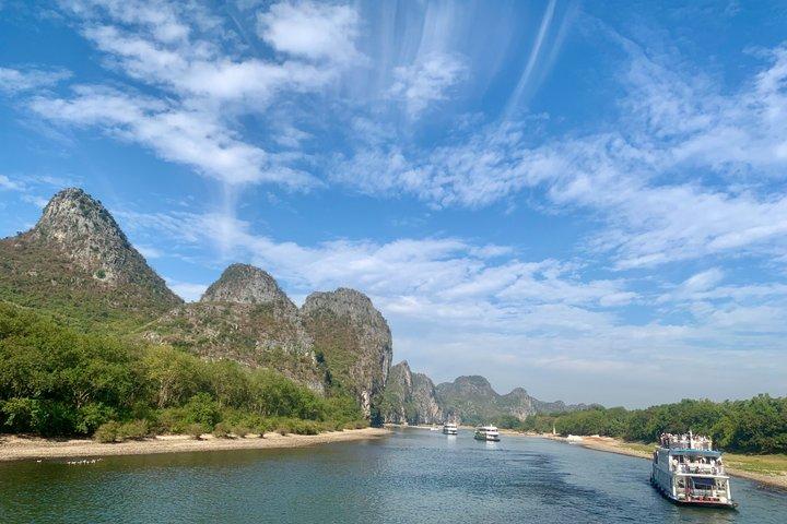 Li River Cruise ticket from Guilin to Yangshuo with pickup