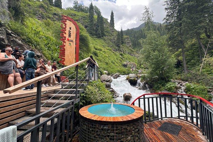 Big Almaty Lake & Hot Springs by Car or Hike to the Lake
