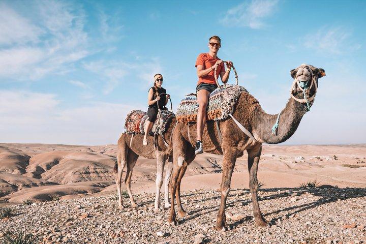 Agafay Desert Quad Bike, Camel Ride & Dinner Show from Marrakech