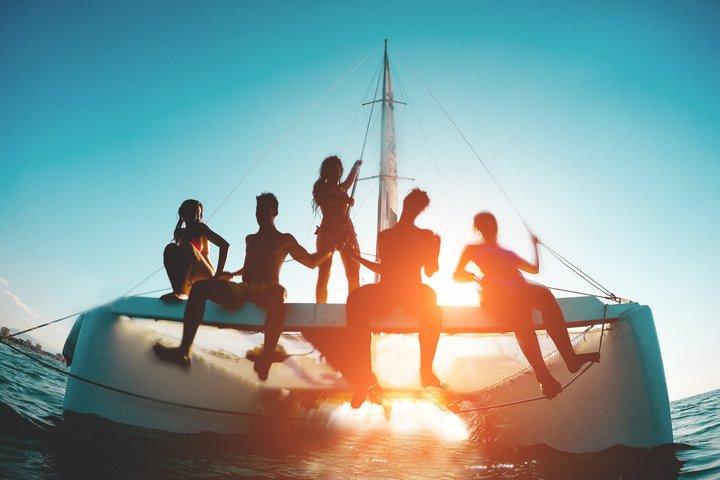 Cartagena Sunset Catamaran Cruise with Open Bar and Music
