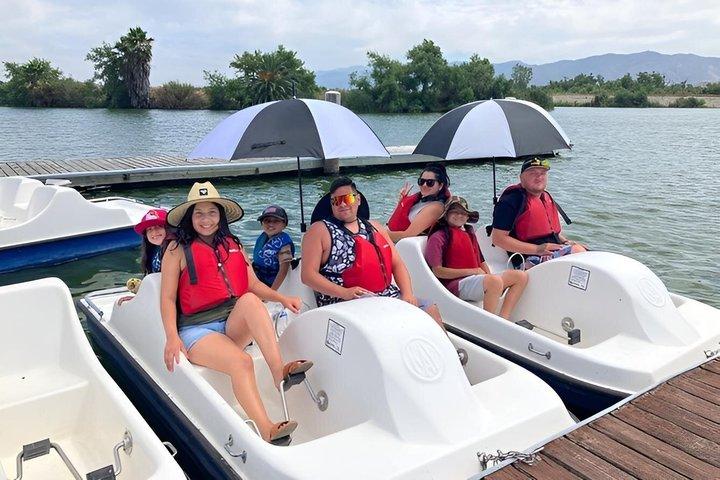 Marrakech Lalla Takerkoust Pedalo and Agafay Desert Dinner Tour