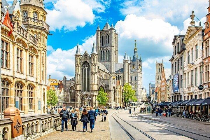Ghent City Walk with Audio Guide in 7 Languages on your Phone