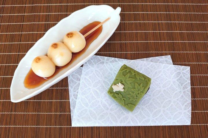 Matcha and Mochi Wagashi Japanese Sweets Making Class in Osaka