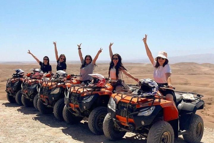 Golden Hour in Agafay: ATV Quad Ride & Dinner [Private Transport]