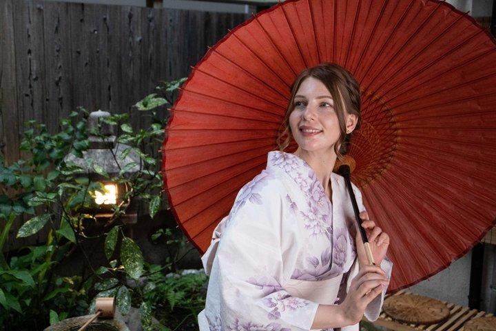 Lantern Night Kyo-Machiya Tea Room & Ikebana near Fushimi Inari