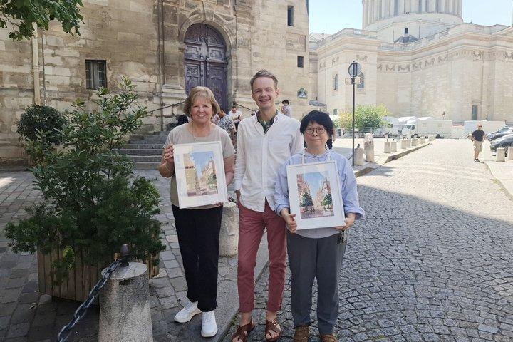Cinematic Watercolor Workshop and Tea Experience at Boma Café