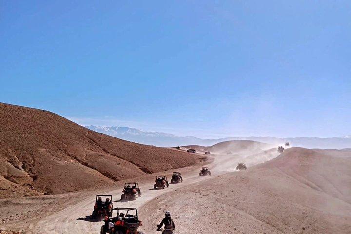 Marrakech: Agafay Desert Buggy Ride, Camel Trek & Lunch