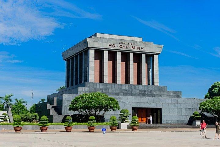 Hanoi City Tour Full Day Ho Chi Minh Mausoleum and Train Street