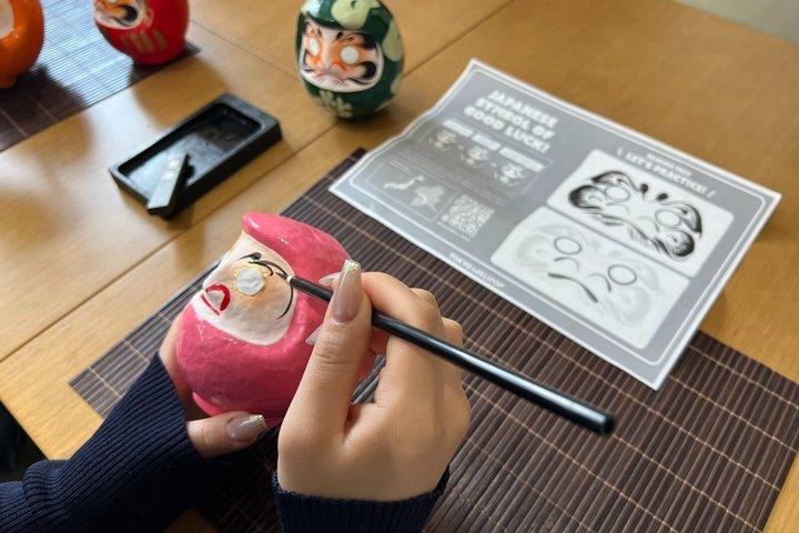 Tokyo: Paint Your Own Daruma - Japanese Good Luck Charm