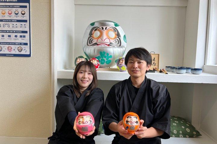 Tokyo: Paint Your Own Daruma - Japanese Good Luck Charm