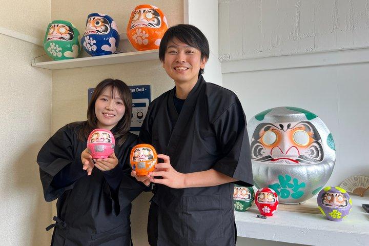 Tokyo: Paint Your Own Daruma - Japanese Good Luck Charm