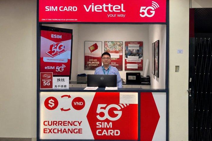 Vietnam SIM and eSIM by Viettel SGN Pickup or Online Delivery