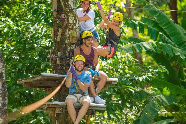 Phuket Zipline Adventure and Free Fall Jump by Jungle Xtrem