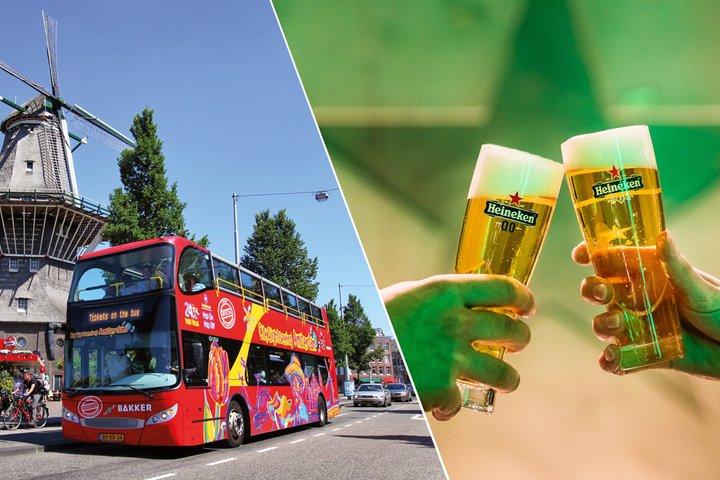 Amsterdam Combi Heineken Experience and Hop On Hop Off Bus