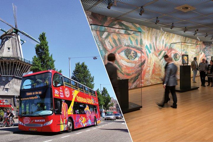 Amsterdam: Van Gogh Museum & Hop-on Hop-off Bus