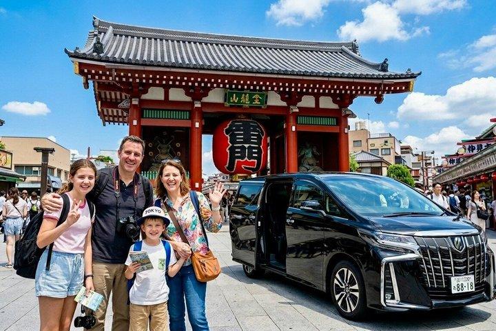 Tokyo Private Half-Day Highlights Tour by Car with Guide