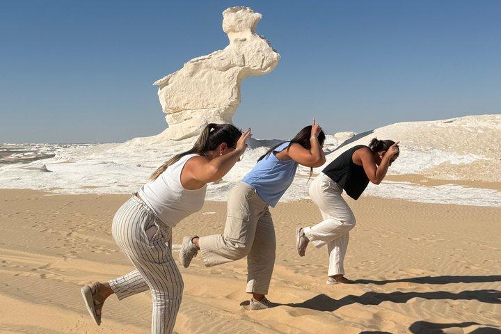 Private White and Black Desert Overnight Camping from Cairo