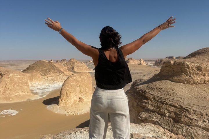 Private White and Black Desert Overnight Camping from Cairo