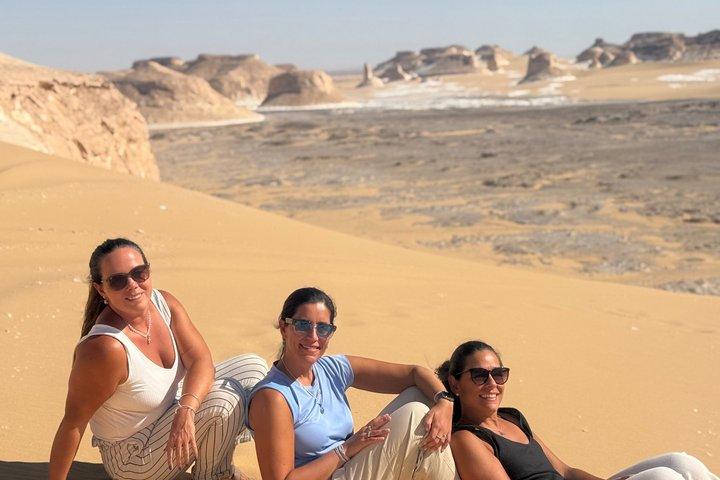 Private White and Black Desert Overnight Camping from Cairo